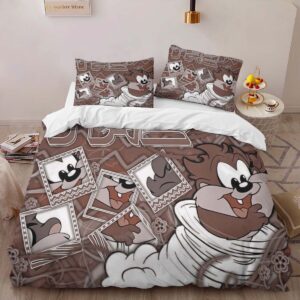 Alternative view of Taz Tasmania Looney Tunes 07 Duvet Cover