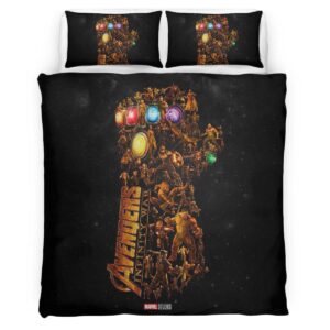Thanos glove Marvel Duvet Cover