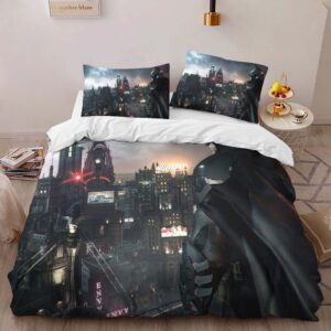 Alternative view of The Dark Knight Batman 1 Duvet Cover