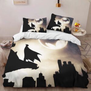 Alternative view of The Dark Knight Batman Duvet Cover