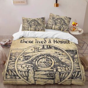 Alternative view of The Hobbit Duvet Cover