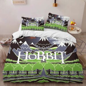 Alternative view of The Hobbit Jrr Tolkien Duvet Cover