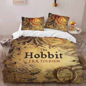Alternative view of The Hobbit Jrr Tolkien 2 Duvet Cover