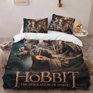 Alternative view of The Hobbit The Desolation Of Smaug Duvet Cover