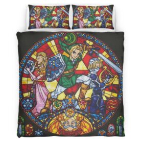 The Legend of Zelda All Characters 5 Duvet Cover