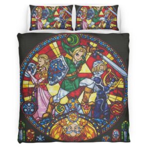 The Legend of Zelda All Characters 5 Duvet Cover
