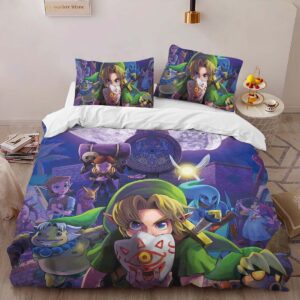 Alternative view of The Legend of Zelda LOZ02 Duvet Cover