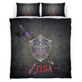 The Legend of Zelda Logo Art Duvet Cover
