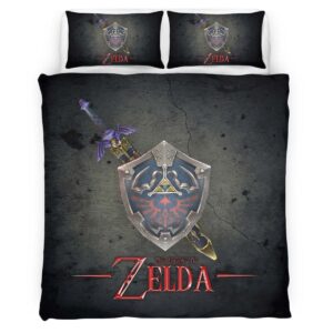The Legend of Zelda Logo Art Duvet Cover