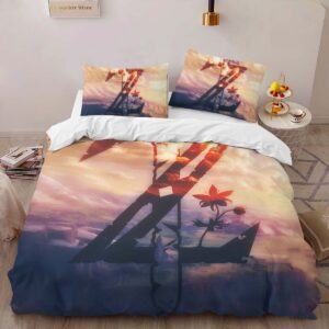 Alternative view of The Legend of Zelda Logo Style Duvet Cover
