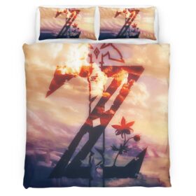 The Legend of Zelda Logo Style Duvet Cover