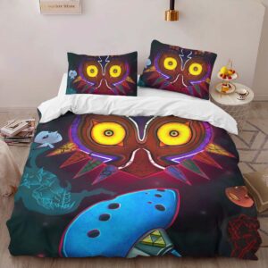 Alternative view of The Legend of Zelda Majoras Mask 4 Duvet Cover
