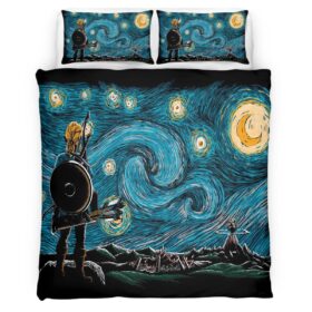 The Legend of Zelda Van Gogh Style Duvet Cover
