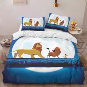 Alternative view of The Lion King Characters 03 Duvet Cover