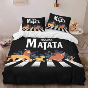 Alternative view of The Lion King Characters 18 Duvet Cover