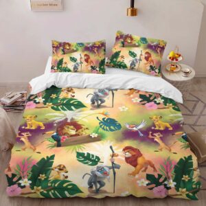 Alternative view of The Lion King Characters 19 Duvet Cover