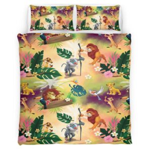 The Lion King Characters 19 Duvet Cover