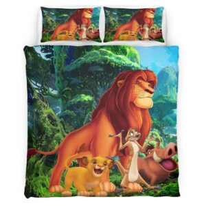 The Lion King Characters Duvet Cover