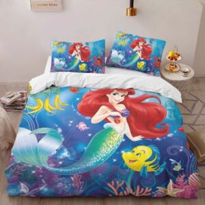 Alternative view of The Little Mermaid Ariel 07 Duvet Cover