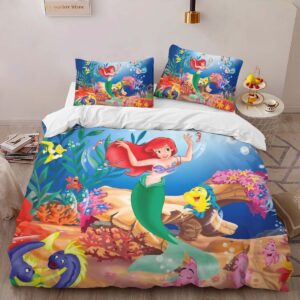 Alternative view of The Little Mermaid Ariel 09 Duvet Cover