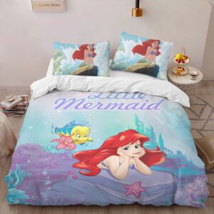 Alternative view of The Little Mermaid Ariel 17 Duvet Cover