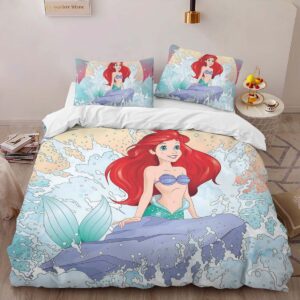 Alternative view of The Little Mermaid Ariel 30 Duvet Cover