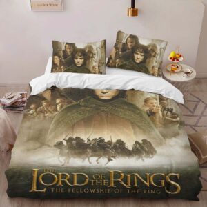 Alternative view of The Lord Of The Rings The Fellowship Of The Ring 3 Duvet Cover