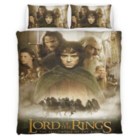 The Lord Of The Rings The Fellowship Of The Ring 3 Duvet Cover