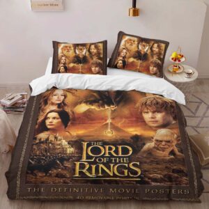 Alternative view of The Lord of The Rings 17 Duvet Cover