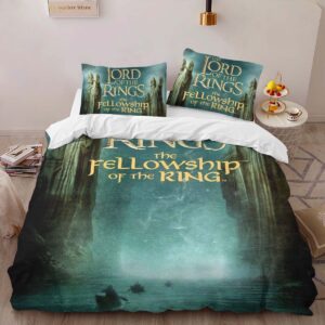 Alternative view of The Lord of The Rings 18 Duvet Cover