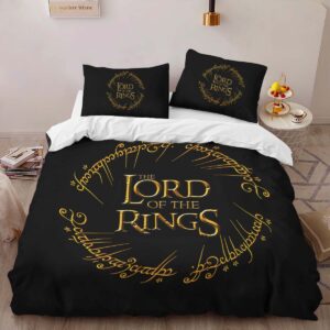 Alternative view of The Lord of The Rings 2 Duvet Cover