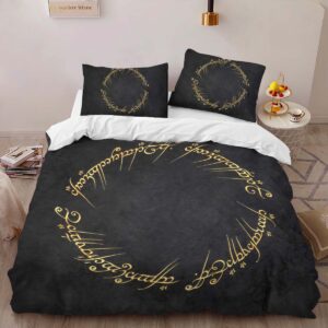 Alternative view of The Lord of The Rings 3 Duvet Cover
