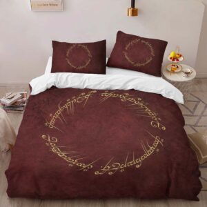 Alternative view of The Lord of The Rings 4 Duvet Cover