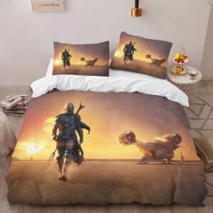 Alternative view of The Mandalorian 11 Duvet Cover