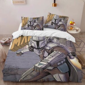 Alternative view of The Mandalorian 3 Duvet Cover