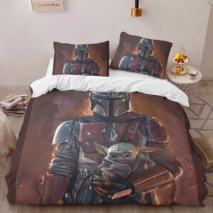 Alternative view of The Mandalorian 4 Duvet Cover