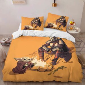 Alternative view of The Mandalorian 5 Duvet Cover