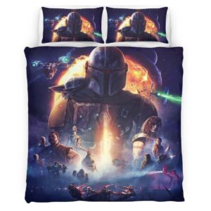 The Mandalorian All Characters 1001 Duvet Cover
