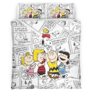 The Peanuts Characters 3 Duvet Cover