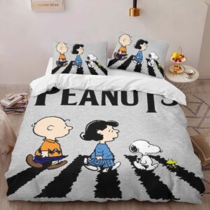 Alternative view of The Peanuts Characters 4 Duvet Cover