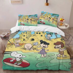 Alternative view of The Peanuts Characters 5 Duvet Cover