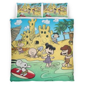 The Peanuts Characters 5 Duvet Cover