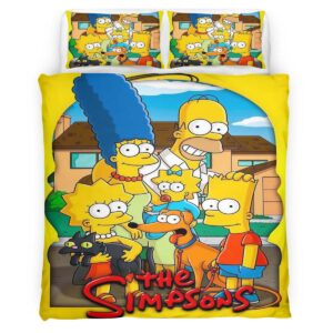 The Simpsons All Characters 03 Duvet Cover