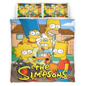 The Simpsons All Characters 04 Duvet Cover
