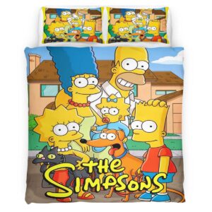 The Simpsons All Characters 04 Duvet Cover