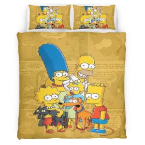 The Simpsons All Characters 09 Duvet Cover