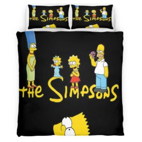 The Simpsons All Characters 18 Duvet Cover