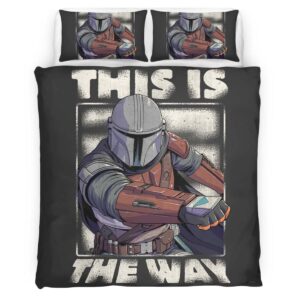This is the Way The Mandalorian 3 Duvet Cover
