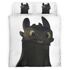 Toothless How To Train Your Dragon 02 Duvet Cover