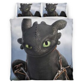 Toothless How To Train Your Dragon 03 Duvet Cover